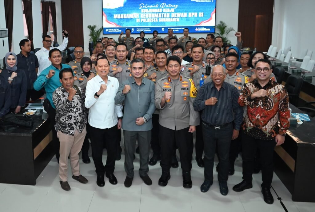 MKD DPR RI Perkuat Sinergi Penegakan Etik dengan Polresta Surakarta