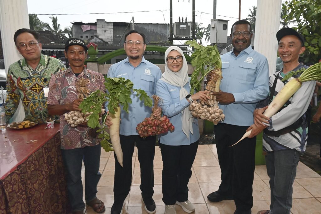 Rahmat Saleh Dukung Komoditas Bawang Putih Bagian dari Target Swasembada Nasional